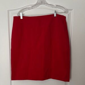 Alfani Vibrant Red Pencil Skirt